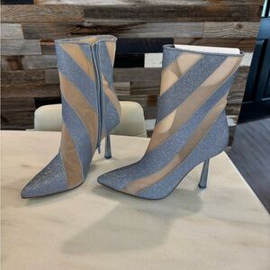 Women's Betsy Johnson Dressy Glitter Ankle Boots